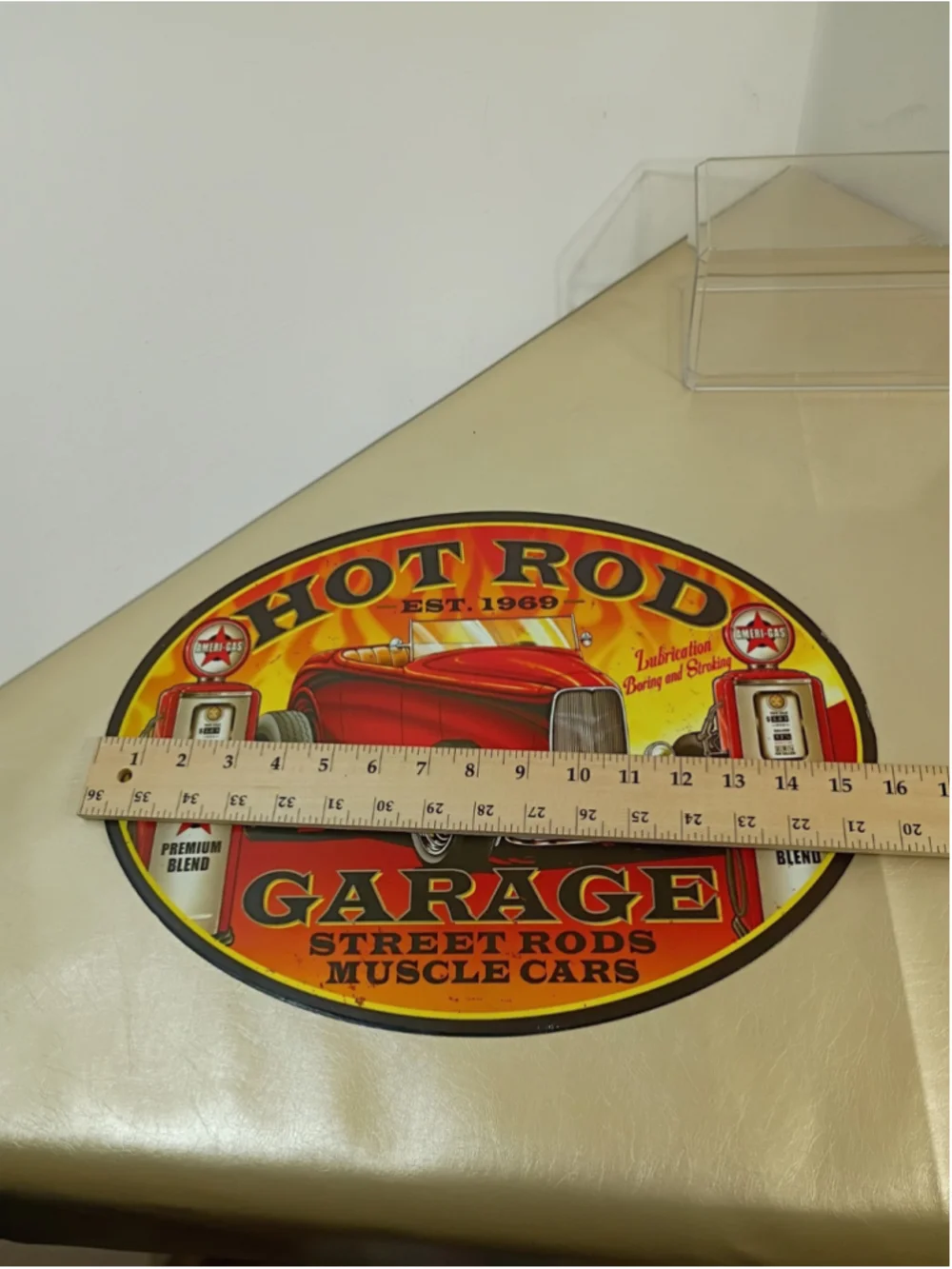 Hot Rod Est. 1969 Garage Street Rods Vintage Style Metal Sign Reproduction